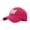 Hot Pink, variant on Girls Ponytail Baseball Cap 3D Butterfly Embroidery Kids Sun Hat Adjustable Kids Beige,Size Free Size