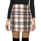 thumbnail image 1 of Lucakuins - Minifalda ajustada para mujer, clásica, con estampado a cuadros, cintura alta, con cremallera, falda lápiz de lana Lucakuins  moda, 1 of 4
