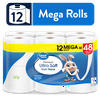 Great Value Ultra Soft Toilet Paper, 12 Mega Rolls, Compare to Charmin® Ultra Soft™