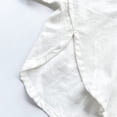 thumbnail image 4 of Kids Unisex Linen Shirts, Stylish Loose Button Down Tops for School & Outings, 6M-7Y, 4 of 8