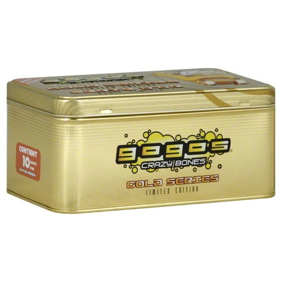Mj Holding Gogo's I-crazy Bones Gold Collector Tin