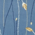 thumbnail image 3 of Nourison Grafix Transitional Botanical Light Blue 8' x ROUND Area Rug, (8' Round), 3 of 8
