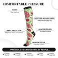 thumbnail image 2 of Pofeuu Dragon Fruit 1 Print Compression Socks for Women & Men Circulation - Best Support for Nurses,Running,Athletic,Sports, 2 of 7