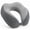 Gray, variant on Memory Foam Travel Neck Pillow with Breathable Washable Cover, Gray