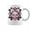 Black, variant on Bunny Face Bubblegum Glasses Bandana Easter Day Girls Children Coffee Mugs