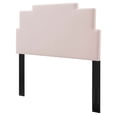 thumbnail image 1 of Headboard, King Size, Velvet, Pink, Modern Contemporary Urban Design, Bedroom Master Guest Suite, 1 of 10