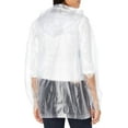 thumbnail image 2 of Augusta Sportswear Adult Clear Hooded Rain Jacket, M, Clear, 2 of 3