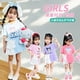 thumbnail image 4 of Hello Kitty Cinnamoroll Anime Kawaii Sanrio camisa vestido de tela moda lindo Kuromi My Melody ropa de bebé de dibujos animados regalos para niños, 4 of 5
