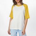 thumbnail image 2 of RMGVDSD T Shirts Women Tops Women's Short Sleeve T Shirt Round Neck Tee Top Basic Loose Fit Trendy Shirt Casual Wear Trendy Clothes Tops, 2 of 4