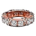 thumbnail image 3 of Xihbxyly Anillo de Cobre, Elegante Joya con Incrustaciones de Circonita, Accesorio de Moda, Llamativo Estilo de Fiesta, Ideal para Bodas, Compromisos y Banquetes, Estilo Femenino, Diseño Sin Alérgeno, 3 of 4