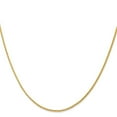 thumbnail image 3 of Auriga Fine Jewelry 14K Yellow Gold 1.3mm Wheat Chain Necklace 16inch for Women, 3 of 6