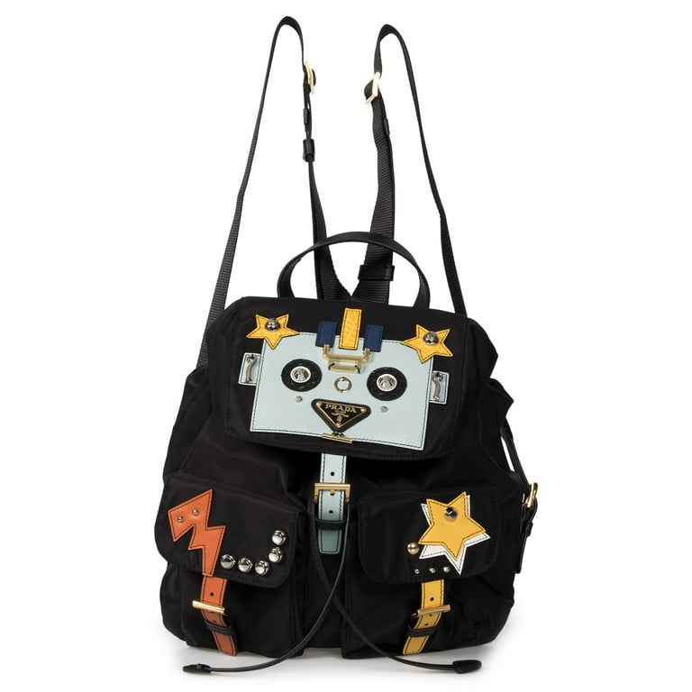 バッグ PRADA Backpack black multi pocket Prada Re-Nylon multi-pocket Backpack | Black | FARFETCH