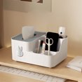 thumbnail image 2 of WRKEKC Clearance Large Floating-Cover Tissue Box with Shelf Function, Multi-Purpose Organizer for Small Items, Sturdy Plastic Bathroom or Kitchen Storage, 2 of 6