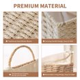 thumbnail image 5 of Wicker Storage Baskets with Handles,Oval Organizing Woven Shelf Rope Basket Decorative Bins for Laundry Room,Countetop,Bathroom,Living Room,Set of 2, 5 of 6