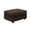 Camel, variant on Corduroy Ottoman for Modular Sofa, Upholstered Footrest Ottoman, Oversized Ottoman Bench for Living Room, Bedroom, Apartment, Office, Black