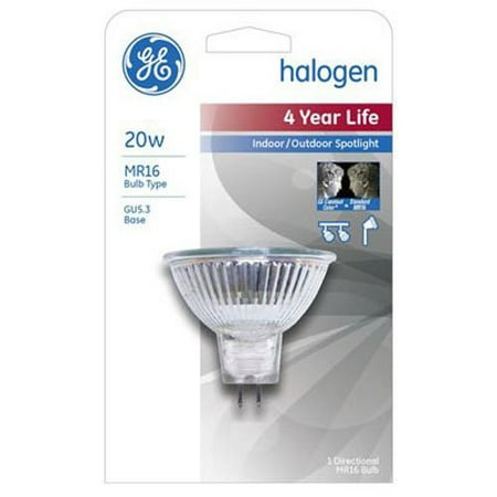 GE Halogen 12-Volt Indoor Floodlight, 20 Watts