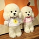 thumbnail image 5 of Peluche de perro creativo, vestido de peluche, animal suave y realista, muñeco de perro marrón, decoración para el hogar y la oficina, regalos para niñas y niños, 5 of 5