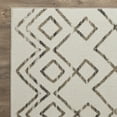 thumbnail image 3 of Loomaknoti Taytum Rocey 3' x 5' Ivory Geometric Indoor Accent Rug, 3 of 9