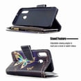 thumbnail image 3 of Dteck Case For Samsung Galaxy A20e / A10e Case, 3D Zipper 9 Card Holder Folio Flip Leather Wallet Case with Strap&Cash Pocket Shockproof Full Body Protective Cover, Butterfly # 4, 3 of 5