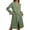 Green, variant on Women's Open Front Light Jacket Belted Cardigan Long Trench Coats with Pockets (Black M)