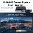 thumbnail image 6 of 4K WiFi Dash Cam 3840P UHD Car Driving Recorder, Front Camera with GPS, 170° Wide Angle, G-Sensor, Loop Recording, Motion Detection, Night Vision, Parking Monitor and App Control, 6 of 9