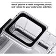 thumbnail image 2 of Case For Gopro Hero 7 Silver/white Waterproof Case 60m Protective Case With Quick Pull Mobile Plug And Screws For Go Pro Hero7 Silver/white, 2 of 5
