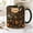 Black, variant on LANG ECOMMERCE Custom Name Mug, Halloween Cottage Spooky Book House Ceramic Coffee Cup for Library Fall Gift