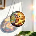 thumbnail image 4 of Acrylic Puzzles Suncatcher Window Hanging, Cute Animal Theme 83 Pieces Sun Catcher Stained Glass Acrylic Puzzle Decoration for Women Men Mom Birthday Gift Home Decor, 4 of 8