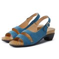 thumbnail image 5 of Fukaraa Summer Orthotic Sandals Women Heel Ankle Strap Dressy Comfy Flats, 5 of 5