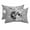 Gray, White, Silver, variant on Grey Moon Outdoor Pillows for Chaise Lounge Chair Waterproof Lumbar Pillows with Insert&Adjustable Elastic Strap Beach Headrest Pillow Modern Abstract Minimalist Stars Artwork Pillow for Pool 11"x16"