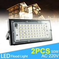 thumbnail image 2 of Led Floodlight 50W Waterproof IP66 Outdoor LED Reflector Light Garden Lamp AC 220V Spotlight Street Lighting, 2 of 17