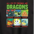 thumbnail image 3 of How to Train Your Dragon - All My Friends Are Dragons - Toddler And Youth Crewneck Fleece Sweatshirt, 3 of 5