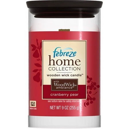 Febreze Hc Af Candle Cranberry Pear 9oz