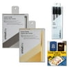 Cricut Joy Machine Insert Cards Sampler and Pen Set, Silver and Gold Bundle