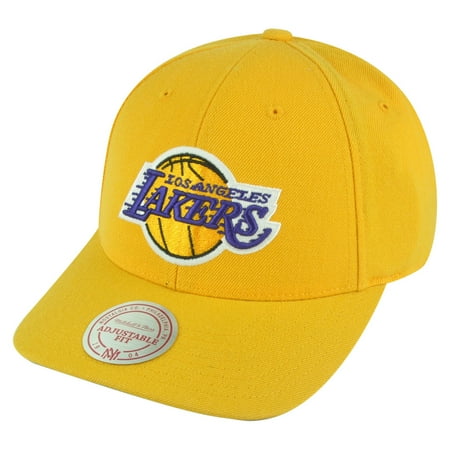 NBA Mitchell Ness Los Angeles Lakers NJ07 Low Pro Coaches Snapback Hat Cap LA