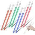 thumbnail image 1 of 4 Pair Lightsaber Chopsticks Light Up LED 9 Colorful Color Changing Chopsticks Transparent ABS Lightweight and Portable Reusable Chopsticks with Detachable Dishwasher Safe Part, 1 of 8