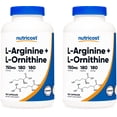 thumbnail image 1 of Suplemento Nutricost L-Arginina L-Ornitina 750 mg 180 cápsulas, 1 of 5