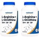 thumbnail image 1 of Suplemento Nutricost L-Arginina L-Ornitina 750 mg 180 cápsulas, 1 of 5