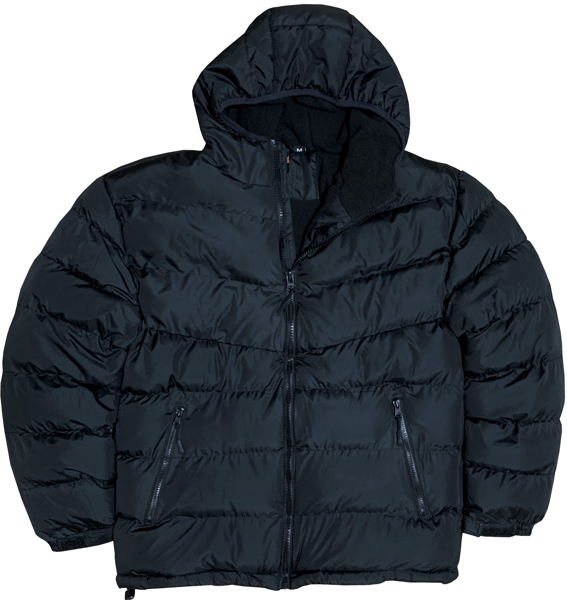 Men's Padded Fleece Insulated Warm Winter Heat Kept Coat Jacket with
