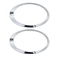 thumbnail image 3 of Anillo Embellecedor Para Faros Delanteros, Resistente A La Intemperie, Aspecto Elegante, Lado Izquierdo Derecho, Ajuste Directo 51137351371 Resistente Al Desgaste Para Clubman F54 ANGGREK electroplateado, 3 of 8