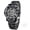 BlackSilver, variant on Retro Manual Mechanical Skeleton Watch with Diamond and Carving Flower Craft Men Skeleton Wrist Watch Mechanical Classic Roman Number