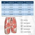 thumbnail image 3 of Hibiscus Board Shorts Funny Beach Swimming Trunks Polyester Men Swim Trunks, 3 of 5