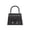 Black, variant on CELINA Rhinestone Covered Bow Detail Evening Clutch Bag, Silver