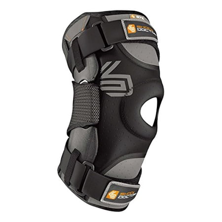 Shock Doctor Ultra Knee Supporter with Bilateral Hinges (Black, XX-Large)- Single