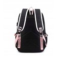thumbnail image 2 of Mochila escolar de tela Oxford, mochila diaria, bolso de hombro, gran capacidad, 2 of 4