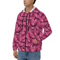 thumbnail image 3 of Naloa Butterfly Men’s Hoodies, Zip up Hoodie, Sweatshirts,Hoodies for Men Sizes S-3XL-Medium, 3 of 5