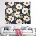 thumbnail image 3 of FHENF Floral Pattern Wall Tapestries, Wild Flower Plants Bedding Tapestry Tapestries for Wall, 4 Sizes, 3 of 3