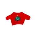 thumbnail image 2 of CaiTeLin Doll Sweater Outfit for 10-12 Inch Doll, Plush Toy Clothes, Soft Fabric Accessory, for Doll Dressing, Fashion Play, Collectible Display, Red, 2 of 6