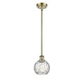 thumbnail image 5 of 516-1S-SN-G1215-6 Innovations Lighting Athens Water Glass 1 Light 6" Mini Pendant Polished Chrome, 5 of 5