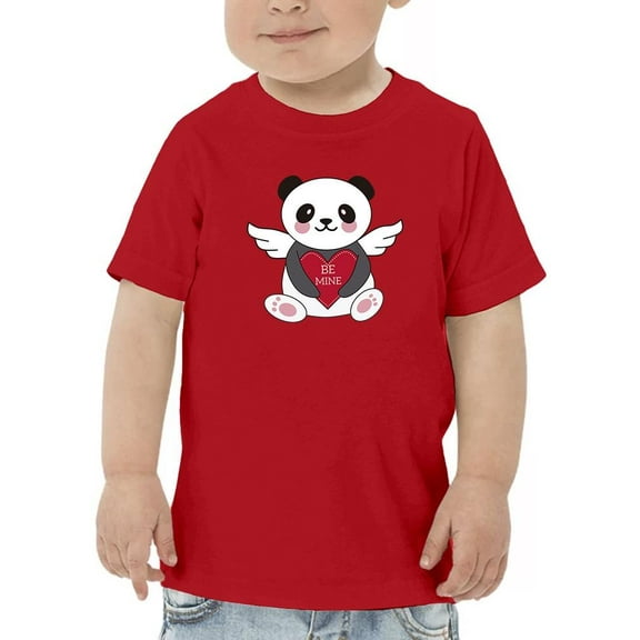 Be Mine Panda T-Shirt Toddler -Image by Shutterstock, 2 Toddler